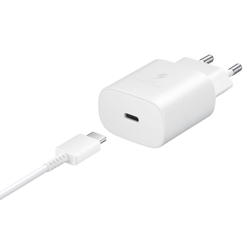 Samsung EP-TA800 1 USB Tipo-C 25W Carga Rápida Blanco - Cargador de Pared - Ítem2