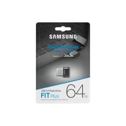 Samsung FIT Plus 64 Go USB 3.1 Titan Grey - Boîte