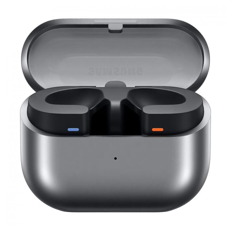 tapa superior del estuche de carga de los Auriculares Inalámbricos Samsung Galaxy Buds3 Gris