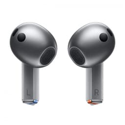 vue de face des Écouteurs Sans Fil Samsung Galaxy Buds3 Gris