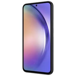 Samsung Galaxy A54 5G 8 Go 256 Go Graphite reconditionné excellent état, écran bord à bord avec poinçon central et bords fins, profil noir élégant