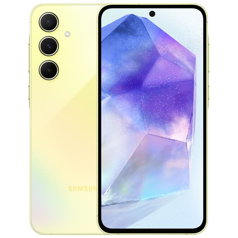 Samsung Galaxy A55 5G 8Go/128Go Jaune - Téléphone portable - Ítem