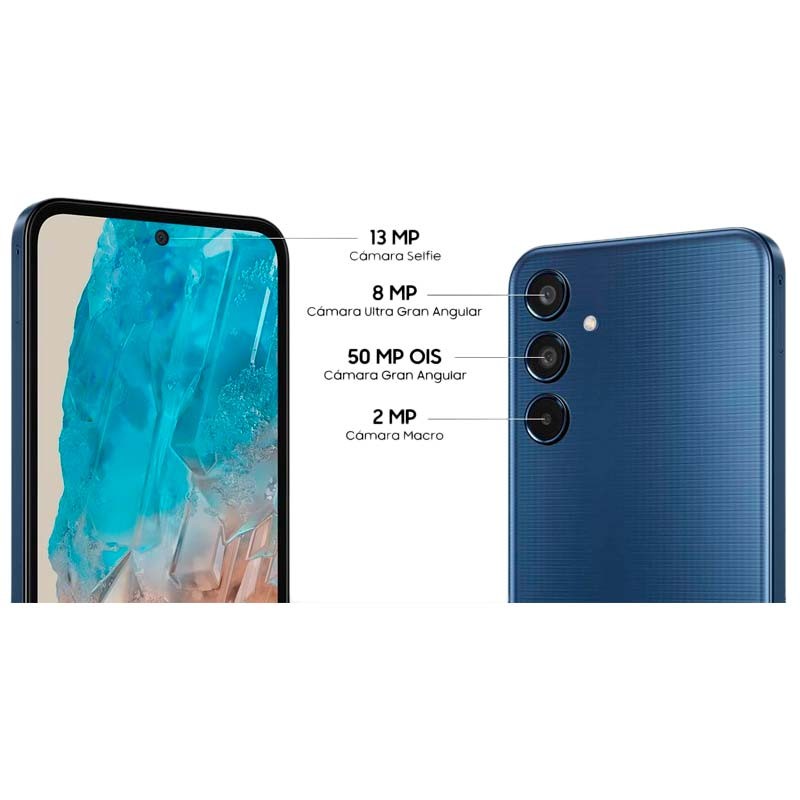 Teléfono móvil Samsung Galaxy M35 5G 6GB/128GB Azul Oscuro - Ítem11
