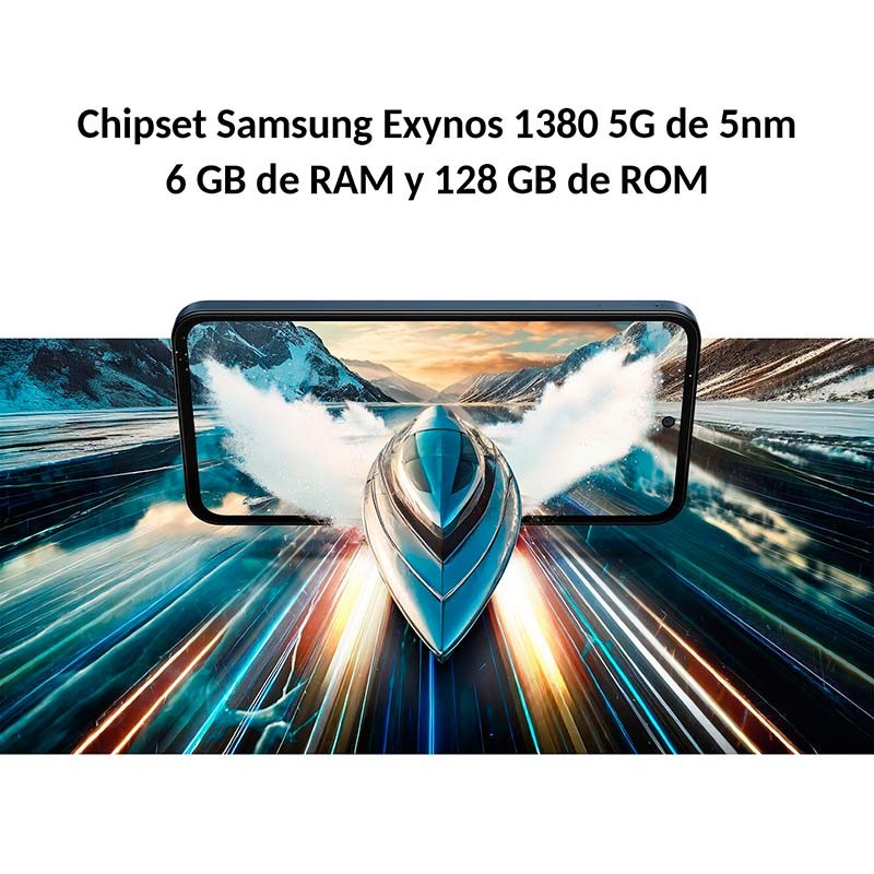 Teléfono móvil Samsung Galaxy M35 5G 6GB/128GB Azul Oscuro - Ítem13