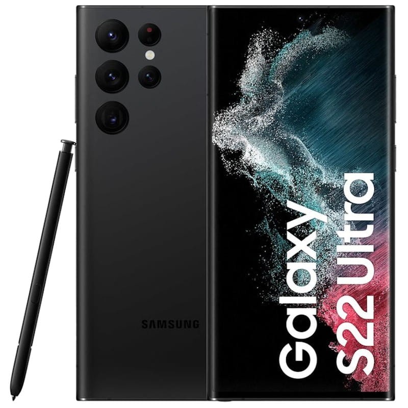 Samsung Galaxy S22 Ultra 12GB/512GB Negro- Teléfono móvil