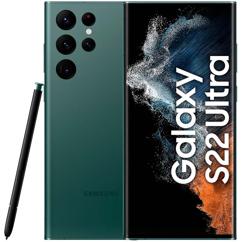 Samsung Galaxy S22 Ultra 12GB/256GB Verde Teléfono móvil
