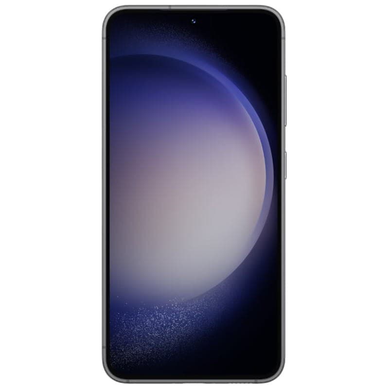 Vue de face du téléphone portable Samsung Galaxy S23 5G 8Go/256Go Noir