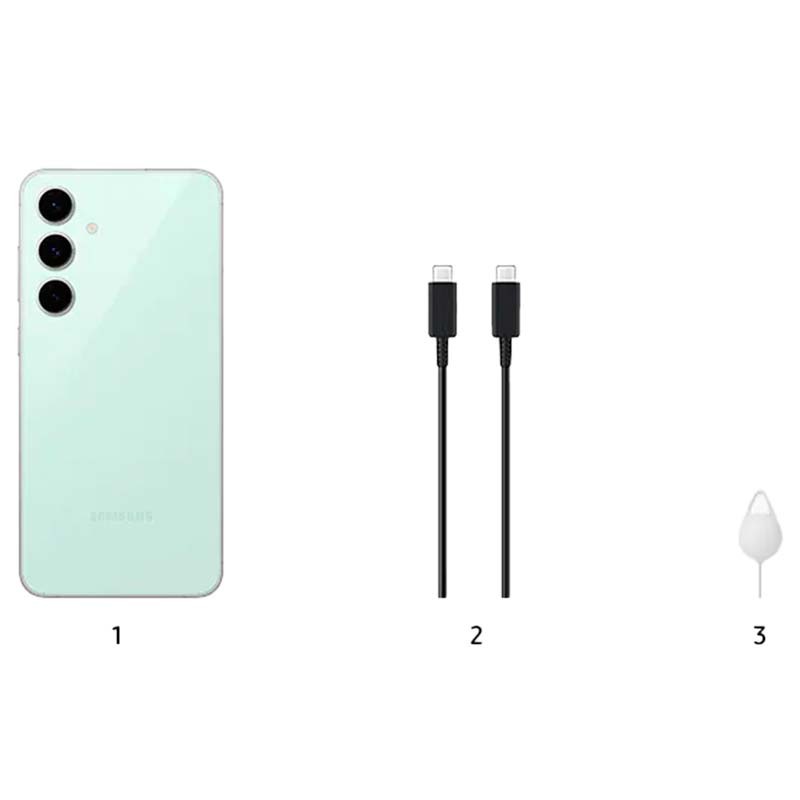 Samsung Galaxy S24 FE 5G 8Go/256Go Menthe - Téléphone portable - Ítem7
