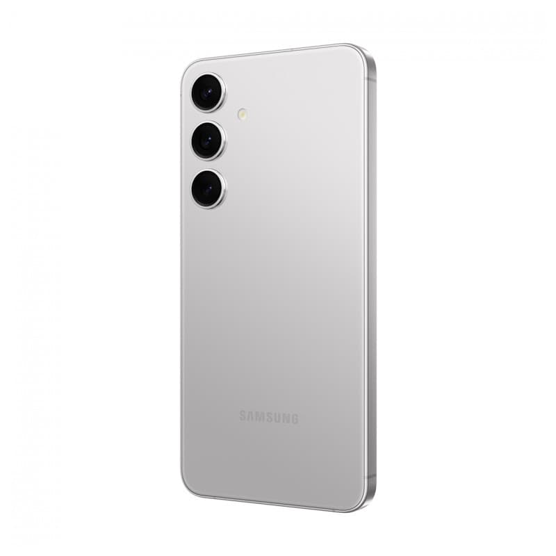 vista trasera y lateral izquierdo del Teléfono móvil Samsung Galaxy S24+ 5G 12GB/256GB Gris