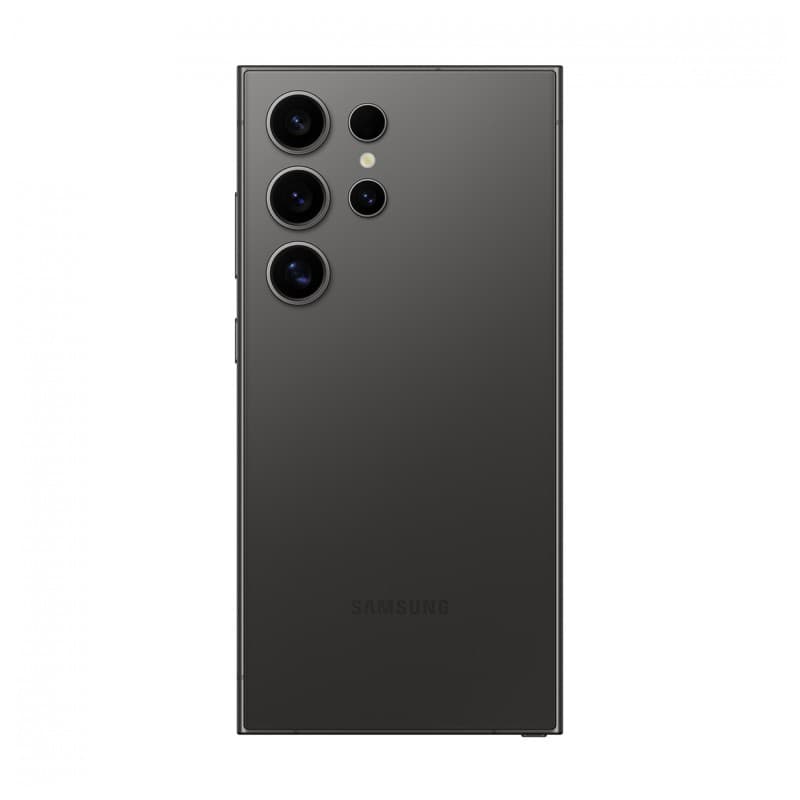 Samsung Galaxy S24 Ultra 5G 12GB/256GB Preto Recondicionado - Estado premium - vista traseira com o sistema de câmaras