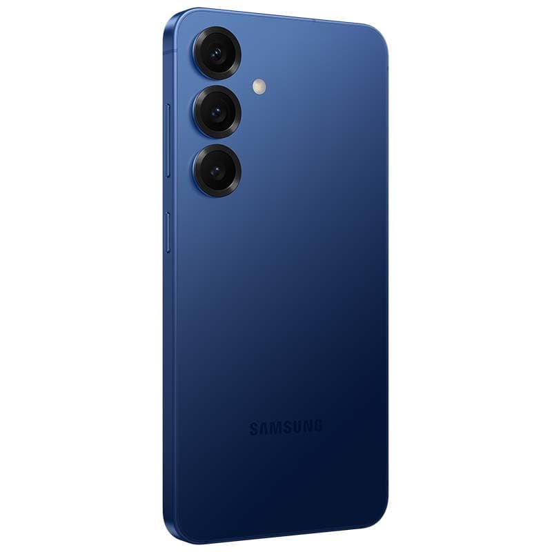 Samsung Galaxy S25 5G 12GB/256GB Azul Marino - vista trasera y lateral derecho