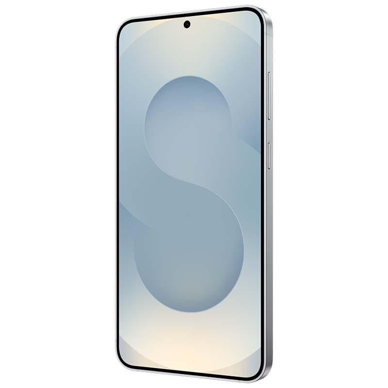 Samsung Galaxy S25+ 5G 12Go/256Go Gris - vue de face et côté droit