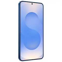 Samsung Galaxy S25+ 5G 12Go/256Go Bleu Marine - vue de face et côté gauche