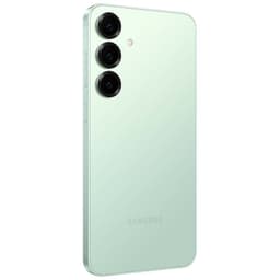 Samsung Galaxy S25+ 5G 12Go/256Go Menthe - vue arrière et côté droit