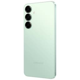 Samsung Galaxy S25+ 5G 12Go/256Go Menthe - vue arrière et côté gauche