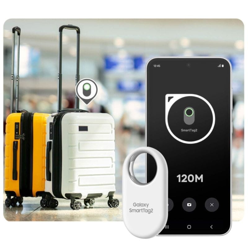 Samsung Galaxy SmartTag 2 IP67 NFC v5.3 Blanc - Dispositif de localisation - Ítem9