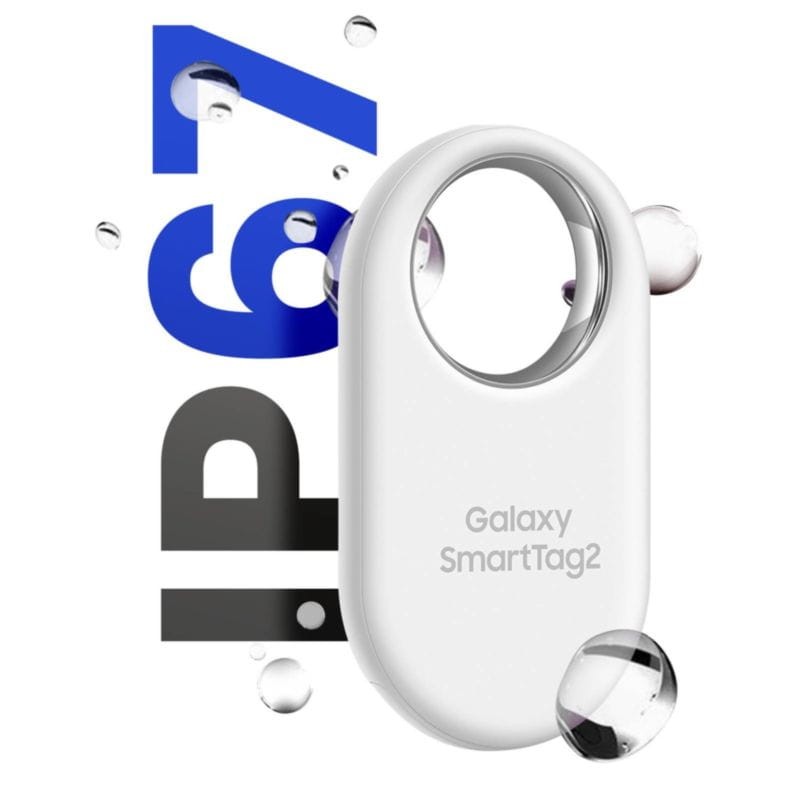 Samsung Galaxy SmartTag 2 IP67 NFC v5.3 Blanc - Dispositif de localisation - Ítem7
