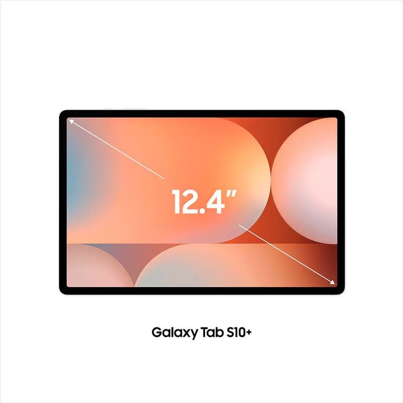 Samsung Galaxy Tab S10+ 12Go/512Go Wi-Fi Gris - vue avant
