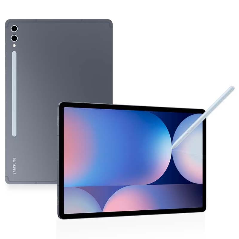 Samsung Galaxy Tab S10+ 12Go/512Go Wi-Fi Gris - vue avant et arrière