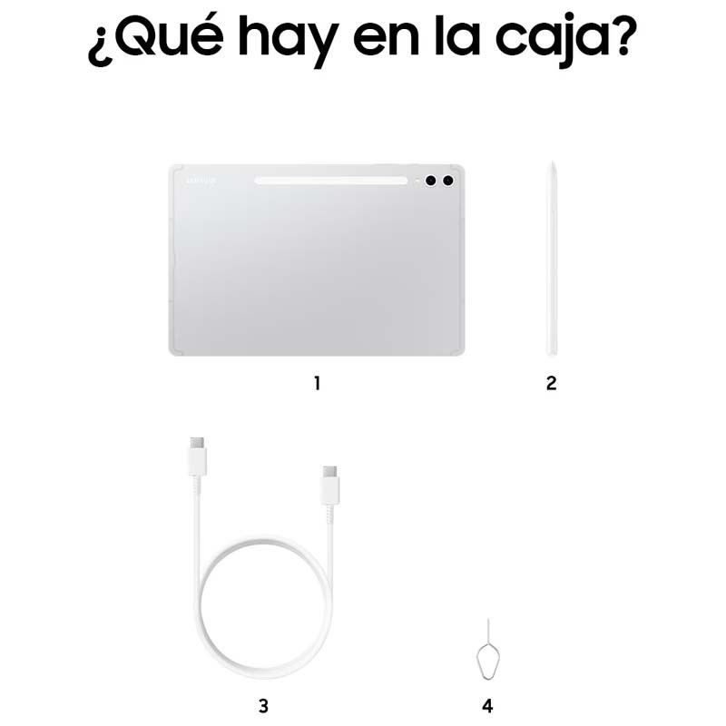 Samsung Galaxy Tab S10+ 12.4'' 12GB/256GB Wi-Fi Prateado - Item7