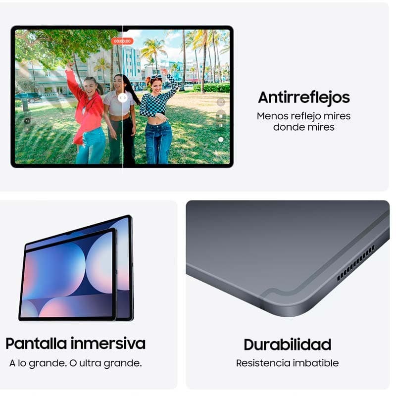 Samsung Galaxy Tab S10 Ultra 16GB/1TB Wi-Fi Gris - detalles de diseño
