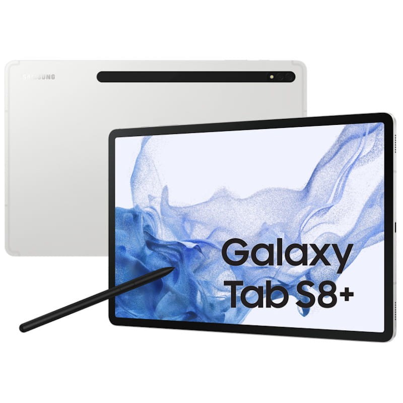 Samsung Galaxy Tab S8+ 8Go/128Go Wi-Fi Argent - Ítem