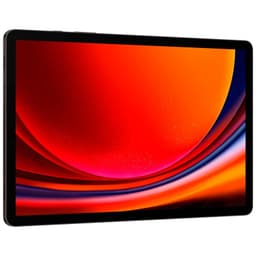 vista frontal y lateral izquierdo de la Samsung Galaxy Tab S9 8GB/128GB Wi-Fi Grafito