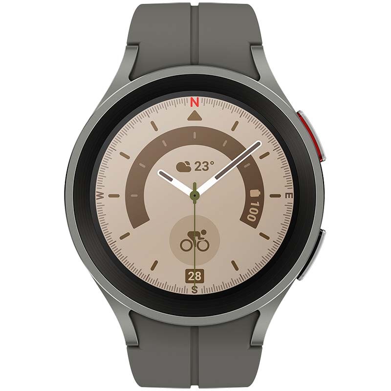 Samsung Galaxy Watch5 Pro R920 45mm BT Gris Titanio - Reloj inteligente - Ítem1