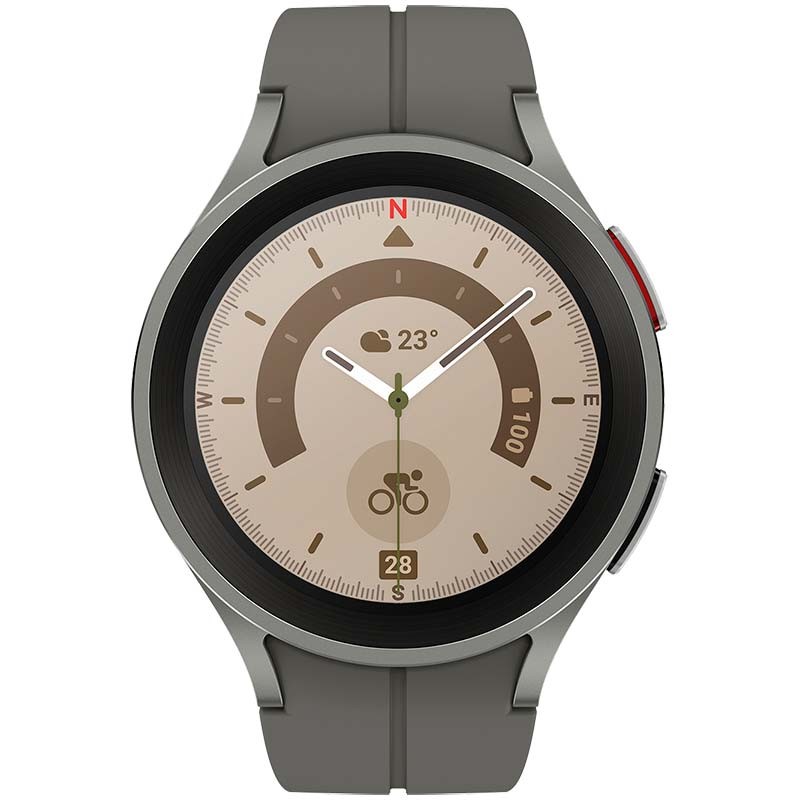 Samsung Galaxy Watch5 Pro R925 45mm 4G Gris Titanio - Reloj inteligente - Ítem1