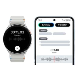 transcrição de notas do Relógio inteligente Samsung Galaxy Watch7 L300 40mm BT Verde