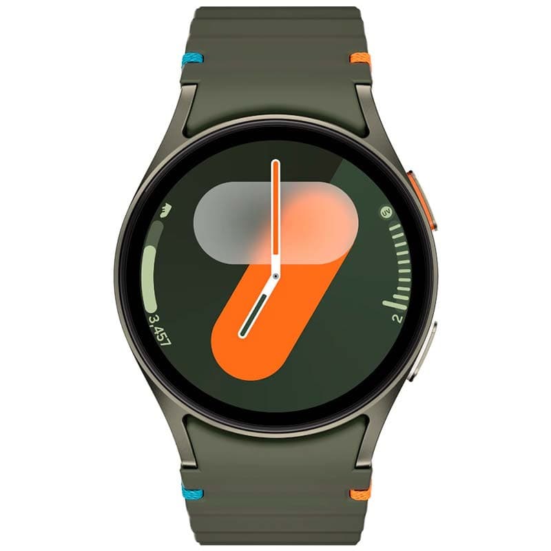 vista frontal do Relógio inteligente Samsung Galaxy Watch7 L300 40mm BT Verde