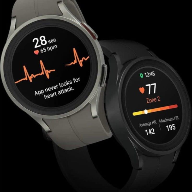 Samsung Galaxy Watch5 Pro R925 45mm 4G Gris Titanio - Reloj inteligente - Ítem4
