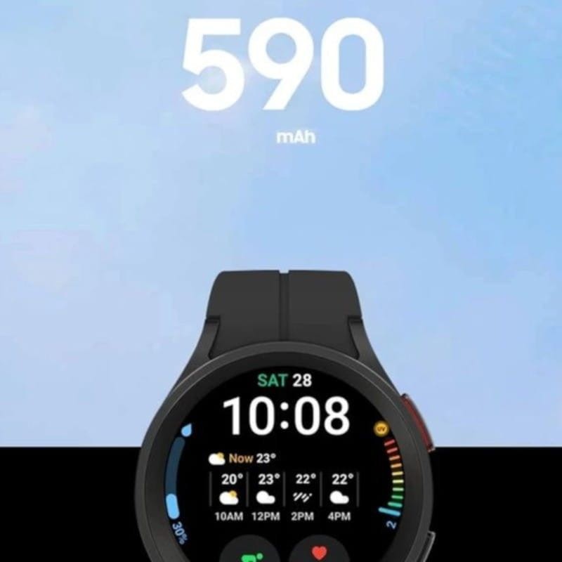 Samsung Galaxy Watch5 Pro R925 45mm 4G Negro Titanio - Reloj inteligente - Ítem8