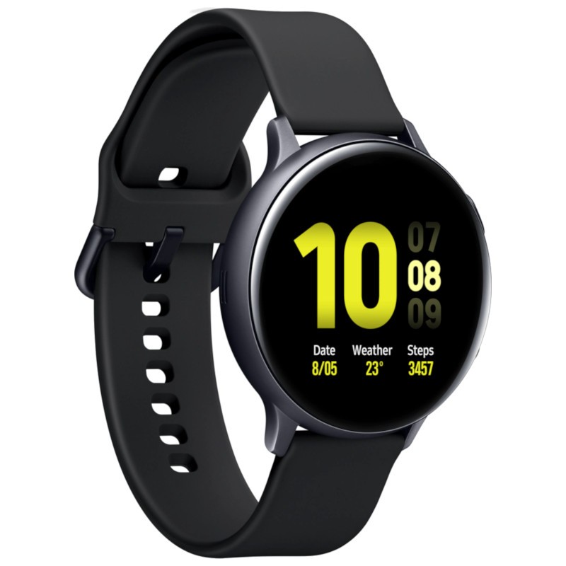 Samsung Galaxy Watch Active 2 44mm Aluminum R820 Black Aqua- Smartwatch