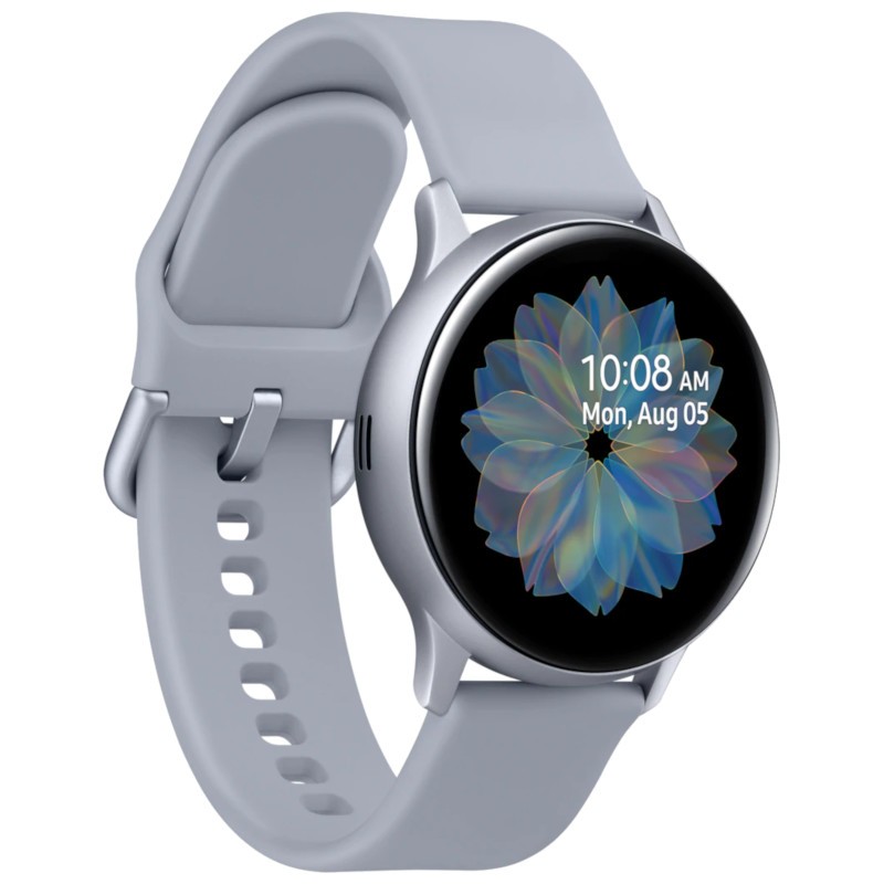 silver samsung active watch