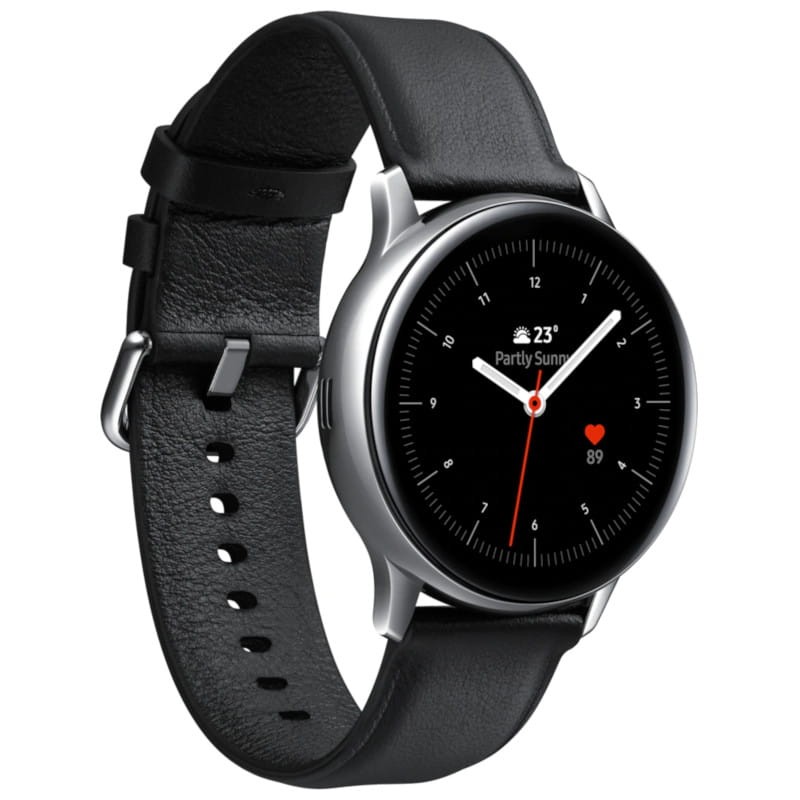 silver samsung active watch