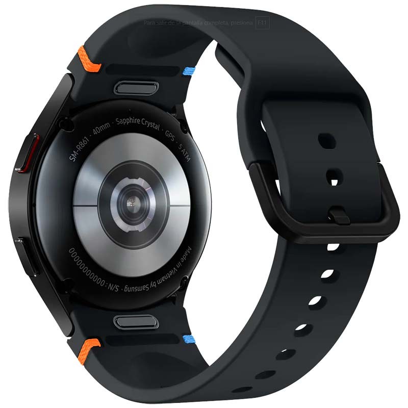Samsung Galaxy Watch FE 40mm BT 16GB R861 Negro - Reloj inteligente con GPS y NFC - Ítem9