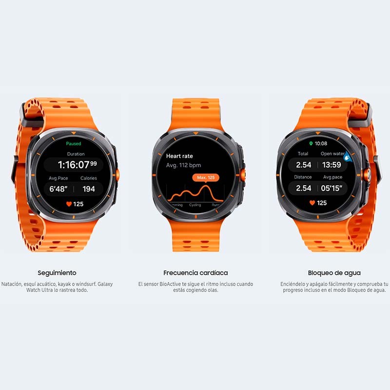 Samsung Galaxy Watch Ultra L705 47mm 4G LTE Gris - Reloj Inteligente - Ítem10