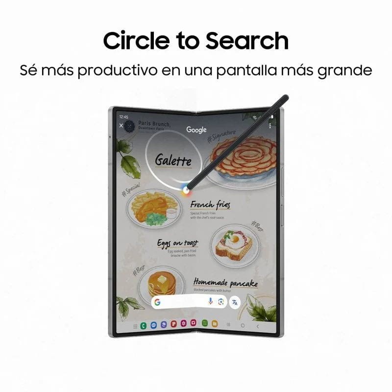 Samsung Galaxy Z Fold6 5G 12GB/256GB Gris - Teléfono Móvil - Ítem7