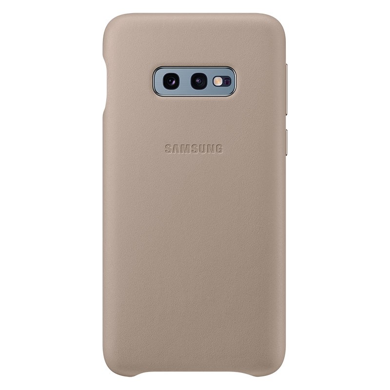 Coque Samsung Leather for Galaxy S10e Gris - Ítem