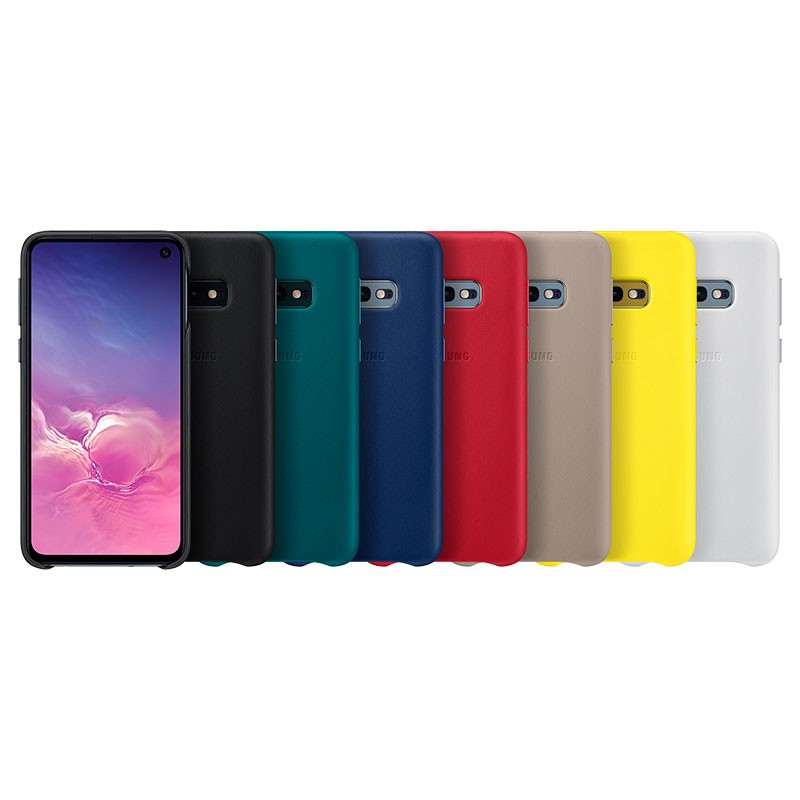 Coque Samsung Leather for Galaxy S10e Rouge - Ítem5