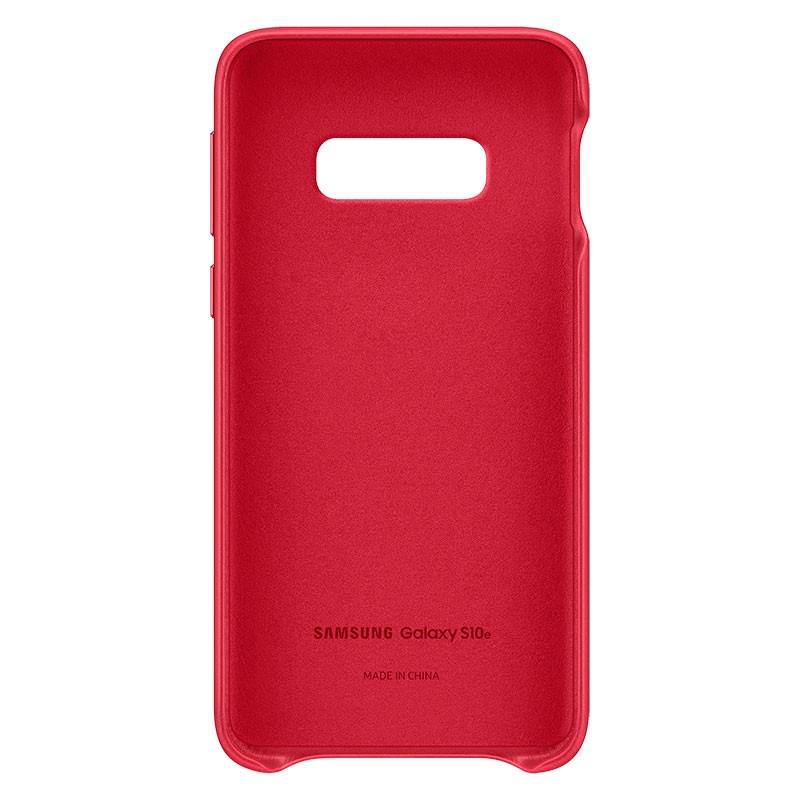 Coque Samsung Leather for Galaxy S10e Rouge - Ítem3