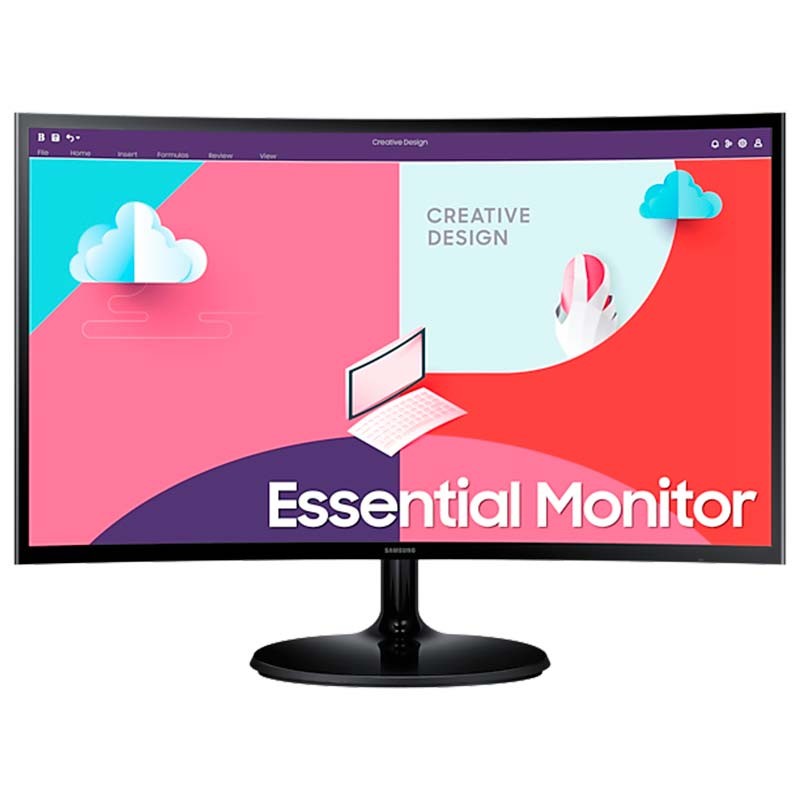 Monitor Gaming Samsung LS24C360EAUXEN 24 FullHD Curvo FreeSync - Ítem