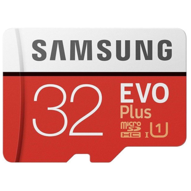 Memory Card Samsung MicroSDHC EVO Plus 32GB Class 10 + Adapter