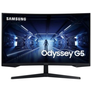 Samsung Odyssey G5 LC32G55TQBU 32 WQHD VA Curvo 144 Hz FreeSync Premium Preto - Monitor Gaming