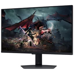 Samsung Odyssey G5 G50D 27 QHD IPS FreeSync Preto - Monitor PC Vista Frontal Lado Esquerdo