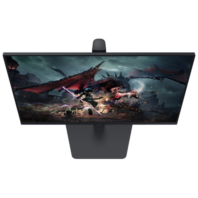 Samsung Odyssey G5 G50D 27 QHD IPS FreeSync Preto - Vista superior do ecrã do monitor do PC