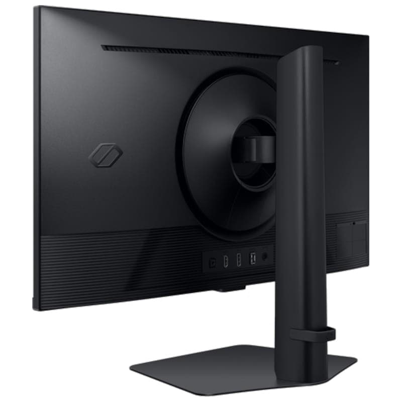 Samsung Odyssey G5 G50D 27 QHD IPS FreeSync Preto - Monitor PC Traseiro Lado Esquerdo