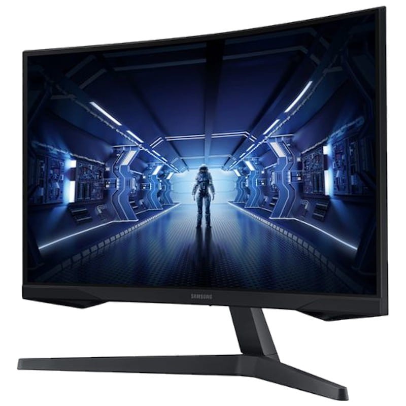 Samsung Odyssey G5 LC27G55TQWRXEN 27 LED WQHD 144 Hz FreeSync Premium Monitor curvo - Item1