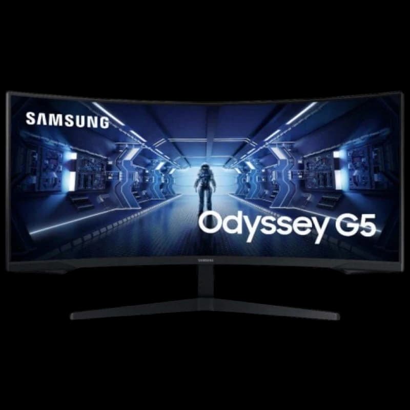 Samsung Odyssey G5 LC34G55TWWP 34 QHD VA UltraWide Incurvé 165Hz FreeSync Premium Noir - Moniteur gaming